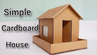 How to Make a Cardboard House  | DIY house