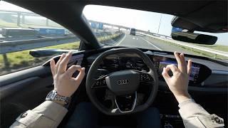 2025 Audi A6 Avant E-Tron Performance | POV Test Drive | 0-100 | NO COMMENT!