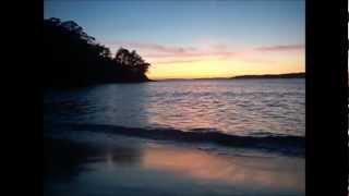 Playa de mogor, atardeder...