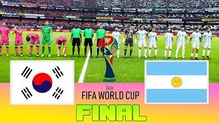 SOUTH KOREA vs ARGENTINA - Final FIFA World Cup 2026 | Full Match All Goals | Football Match