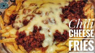 How to Make CHEESY CHILI CHEESE FRIES Recipe.