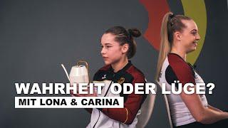 Wahrheit oder Lüge mit Lona & Carina | Turn-Team Deutschland