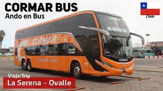 Trip CORMAR BUS 165 LA SERENA OVALLE by bus MARCOPOLO G8 Scania SZYR43 | ANDO EN BUS