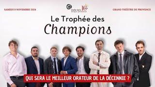 Trophée des Champions d'éloquence 2024 à Aix-en-Provence