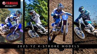 2025 Yamaha YZ 4-Stroke Models