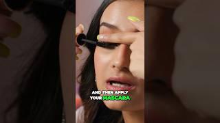 Here's how you get extra long lashes with your mascara! #shorts #short #mascara #makeup