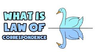 What is Law Of Correspondence | Explained in 2 min