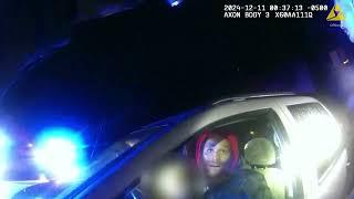 Bodycam video shows Bay City man charged with using 1-year-old as human shield, stabbing officers