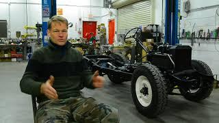 Inside Look: EXTREMELY RARE Willys MB CJ2A w/ WWII Frame