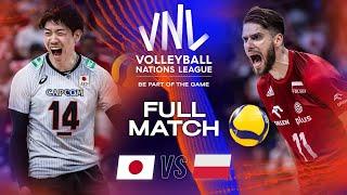  JPN vs.  POL - Legendary Full Match | Semifinals | Men's VNL 2023