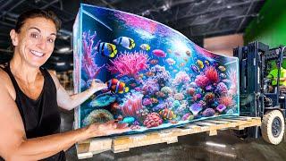 Our Last Giant Fish Tanks Just Arrived!