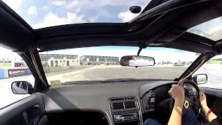 300zx Hampton downs skid pad