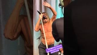 Iggy Pop's Powerful Performance Supporting Red Hot Chili Peppers! Epic Moments! 2023 #IggyPop