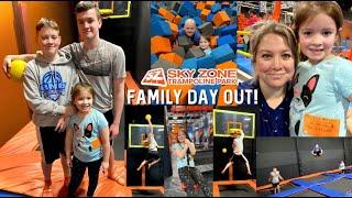 Trampoline Park Fun! Sky Zone In Moncton, New Brunswick! Family Vlog!