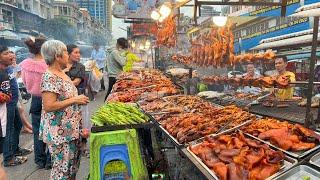 The Best Cambodian Street & Fast Food - Roasted Beef, Grill Chicken, More Fast Food In Town