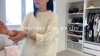 Luxury Minimalist's Everyday Fine Jewelry Essentials | Hermes Van Cleef Cartier Rolex Datejust