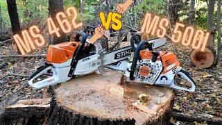 STIHL MS 500i vs STIHL MS 462