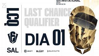 Six Invitational 2025 LCQ - Fase Final SAL  - Dia 1