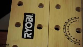 Верстак RYOBI RWB01 Сборка складного верстака/столешницы