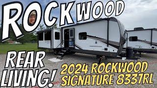 2024 Rockwood Signature 8337RL | Largest Rear Living Travel Trailer!?