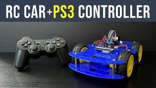 RC Car using PS3 Controller and ESP32 | DIY 