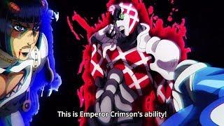 ジョジョ: This is King Crimson's ability! 『HD』