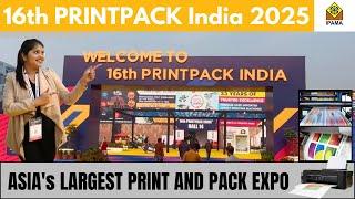 PRINT PACK INDIA 2025|| India Expo Mart