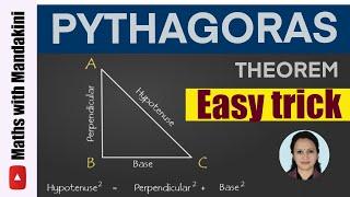 Pythagoras Theorem (Easy Trick to Prove)