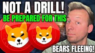 SHIBA INU - THIS IS NOT A DRILL!!! BE PREPARED FOR THIS! BEARS FLEE!