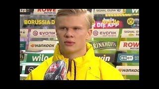 Erling Haaland wasn’t made for interviews