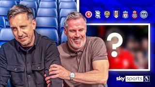 Guess The Player From Their Career Path  | Gary Neville vs Jamie Carragher