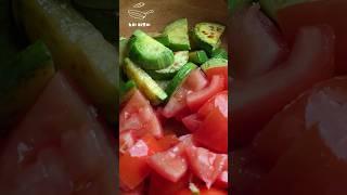Just Tomatoes and Zucchini… and I’m OBSESSED. 