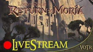 Return to Moria - Working on the City Together - Fortress Rooms Decorating - 8 Player [Livestream ]