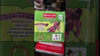 Honda Shahin GENUINE CHAIN SET  AND ROLON HOW TO MRP #bike #spareparts #wholesale
