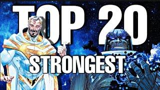 Top 20 Strongest DC/Vertigo Characters