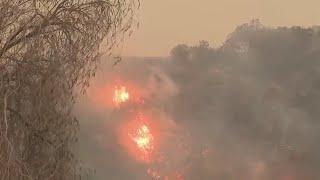 Franklin Fire grows to over 1,800 acres