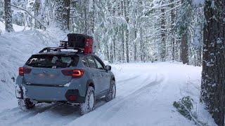 Lifted Subaru Crosstrek Offroad | Silver Star, WA (Snow Wheeling)