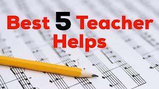 My Top 5 Favorite Piano Teaching Resources | Piano Teacher Helps