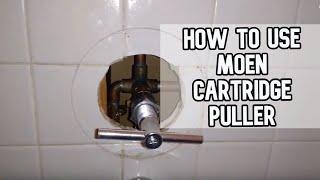 How to use cartridge puller to remove Moen cartridge DIY video #diy #moen #cartridge #puller