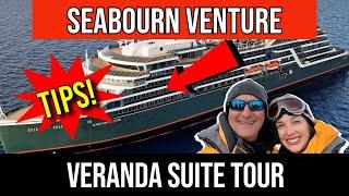 Seabourn Venture Cruise Ship Veranda Suite Tour & Review | Luxury Antarctica Expedition Experience