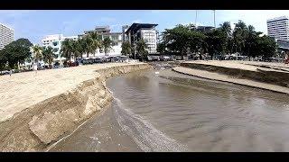 First Big Storm of the Year Damages Pattaya Beach & Nick Noi on the move