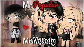 Mr Popular Fell For Mr Nobody | Gay Love Story | Gacha Life | GLMM