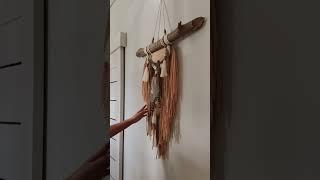 Добавила деталей, сделанных своими руками #hendmade #декор #рукоделие #boho