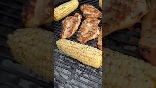 How to Make Perfect Barbecue Chicken and Corn | Easy BBQ Recipe #shorts