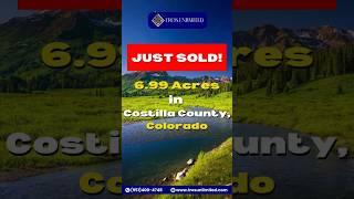  JUST SOLD! 6.99 Acres land in Costilla, Colorado #landforsale #realestate #rawland #landinvestment