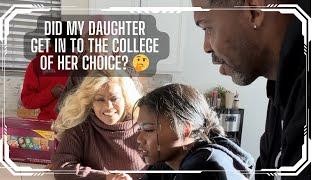 Did my daughter get into the College of her choice?  #reactionvideo