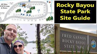 Rocky Bayou State Park - Campground Site Guide