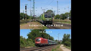 Vlaky Komárom (Vonatok Komárom) (HU) 18.6 2022