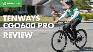 TENWAYS CGO600 Pro - Affordable Belt Drive Urban E-Bike Review | BikeRide.com