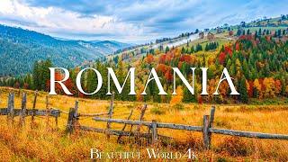 Romania 4K Amazing Autumn Film - Meditation Relaxing Music - Autumn Landscape